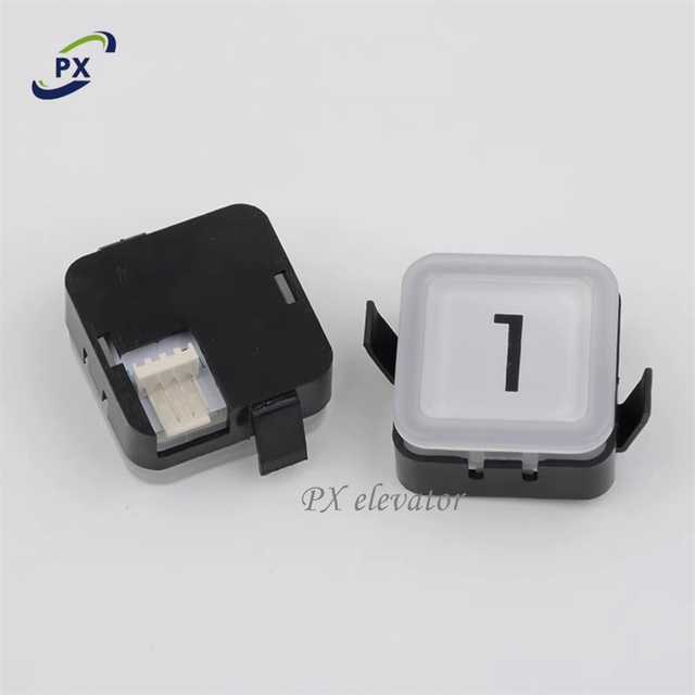 Elevator Push Button Square Touch Button Panel BS34C BS34D White Blue Light Out-call Elevator Call Button Lift Door Parts