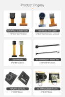 Micro capteur OV2640 à mise au point fixe personnalisé Cmos 2MP JPEG yuv Format avec Isp Led Flash ir Cut Module de caméra DVP infrarouge