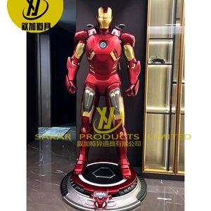 Figura de tamaño real, estatua MK85, estatuas de Iron Man, artesanías de resina, Superhéroes, escultura de fibra de vidrio, <span class=keywords><strong>Ironman</strong></span> para decoración al aire libre - Product Image 6