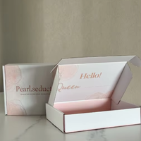 Boîtes d'emballage personnalisées écologiques et recyclables pour lingerie et vêtements, logo imprimé, taille personnalisée, fermeture magnétique, emballage pour chaussettes