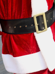 Costume de Père Noël pour adultes, disponible en tailles homme et femme, parfait pour les fêtes sur le thème de Noël et les spectacles sur scène. - Product Image 4