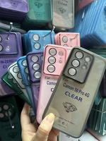 Funda para Tecno Spark 50 Pro/Spark 50/Pova 7, TPU Suave, Protección Antigolpes, Agradable al Tacto, Transparente, Antideslizante