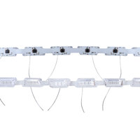 Bande lumineuse décorative de couleur blanche DRL, système d'éclairage automatique RGB avec télécommande, phares LED haute puissance, étanches IP65
