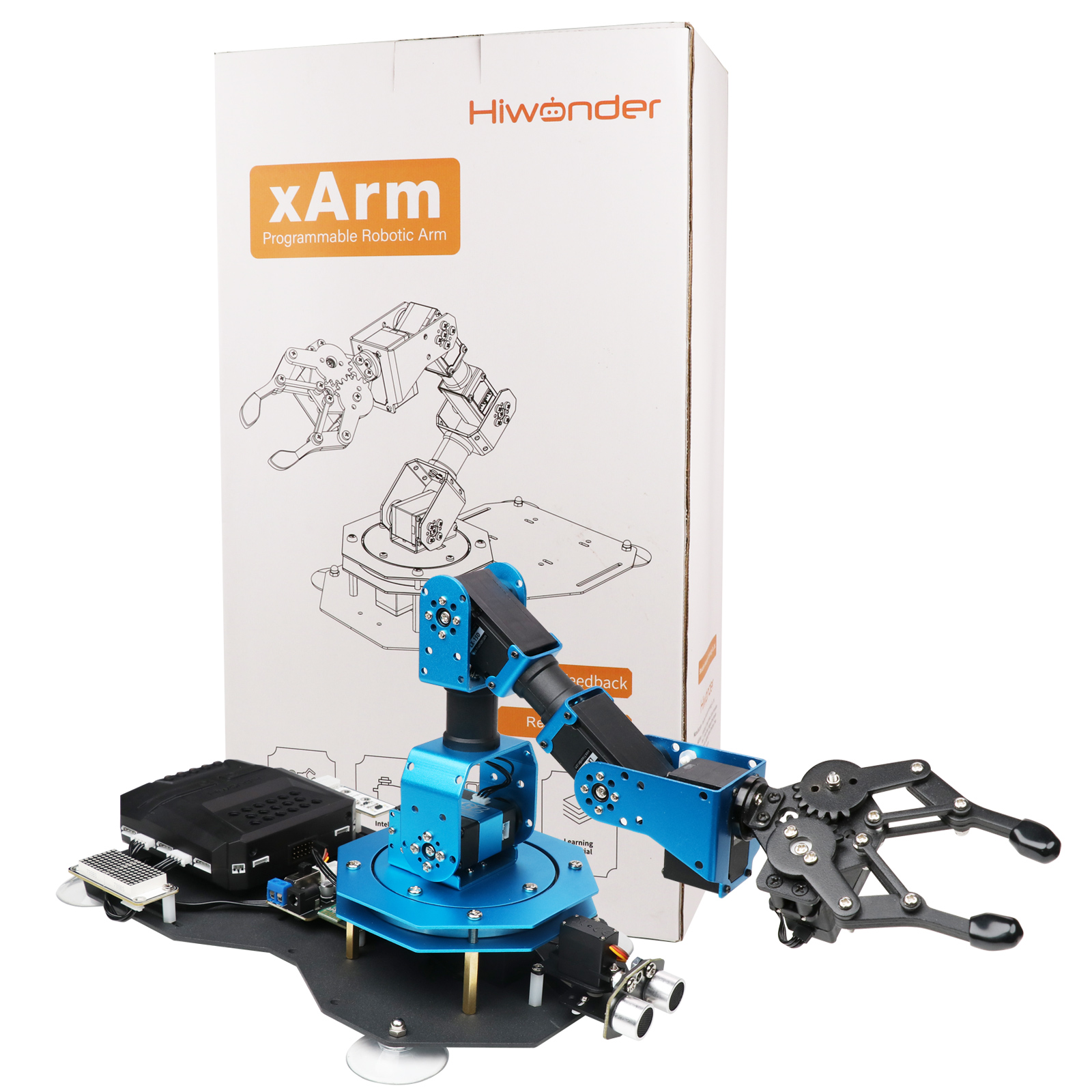 Braccio Robotico Programmabile XArm 6DOF | Interamente In Metallo | Per Arduino E Scratch - 2