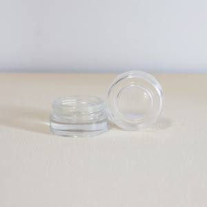 Tarros de Plástico Transparentes con Tapa y Lupa, a Prueba de Niños, de 1oz, 2oz, 3oz, 4oz, 8oz, 12oz, con Tapa con Aroma Floral, Venta al por Mayor - Product Image 2