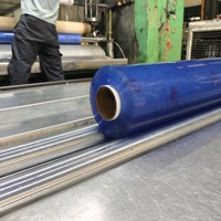 Film en PVC souple transparent résistant à l'humidité, format A4, surface lisse, utilisation domestique, protège-matelas
