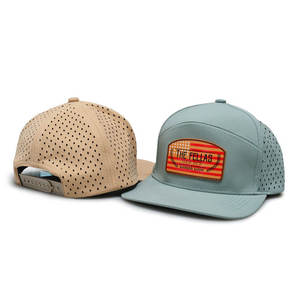 Gorra Deportiva de Secado Rápido con Logotipo Personalizado para Camping y Ciclismo, Gorra Plana Estructurada - Product Image 6