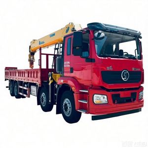Camion lourd Shacman 8*4 16T avec grue montée, idéal pour les travaux d'ingénierie et le transport de marchandises lourdes - Product Image 2