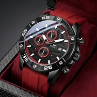 Montre chronographe lumineuse ONOLA 6851, cadran jaune, montre de sport étanche