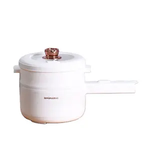 Marmite domestique Portable directe d'usine avec cuiseur vapeur, marmite électrique multifonctionnelle avec poignée