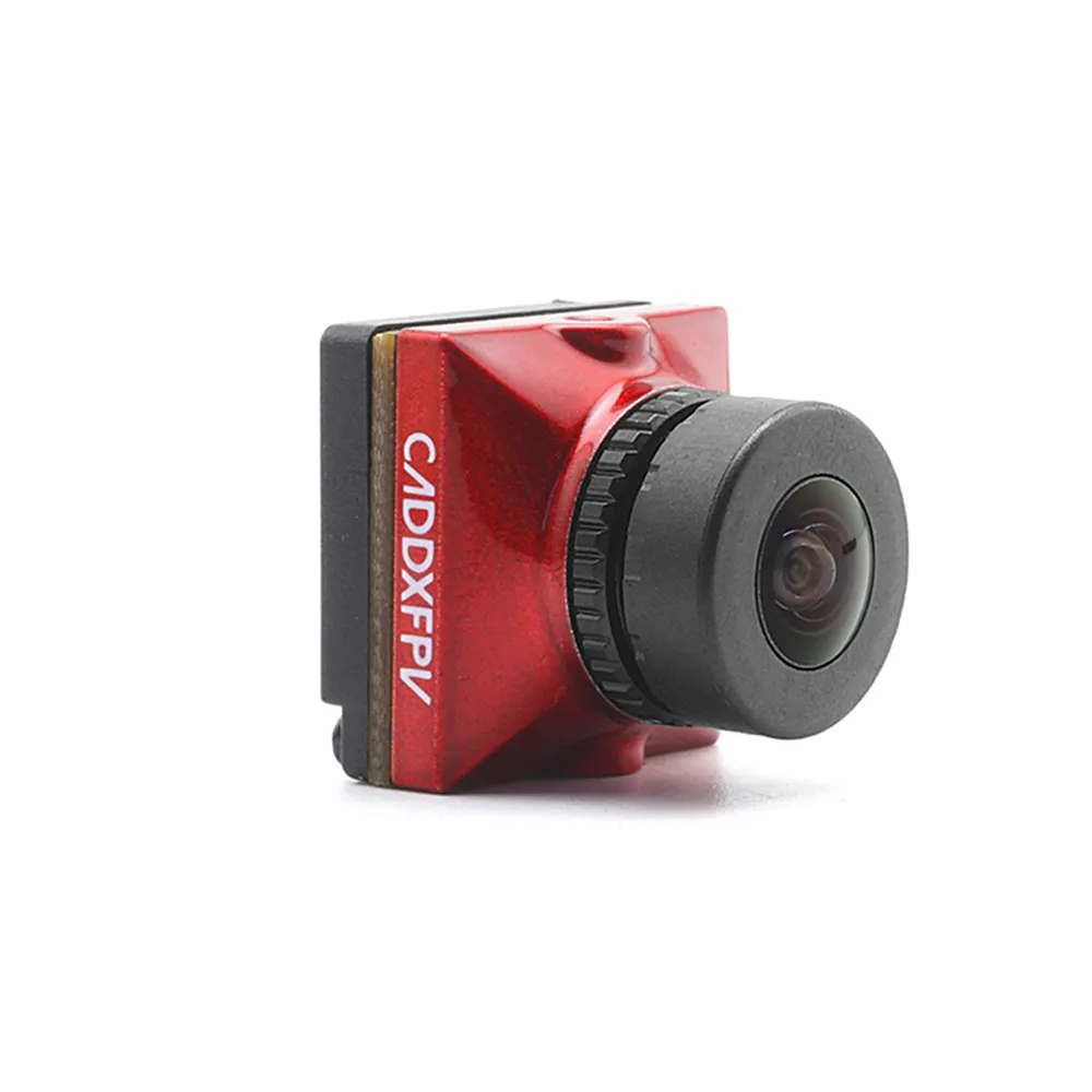 Caddx Caddel 2 V2 FPV Camera 1200TVL 2.1mm Lente 4:3/16:9 NTSC/PAL Comutável com lente de reposição Micro FPV Camera Drone