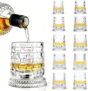 Vaso de Whisky Estilo Clásico, Diseño Tradicional, Reutilizable, Ecológico, Apto para Lavavajillas, Ideal para Fiestas - Product Image 3