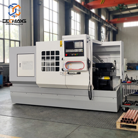 Torno CNC Horizontal de Alta Precisión CK6150, de Cama Plana, Control GSK, para Procesamiento de Ejes Metálicos en Fábrica