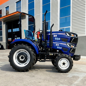 China hot-selling farm 4X4 wheel 4WD 50HP 60HP 70HP 90HP 100HP tractor front loader agricultural tractor price garden tractor. - Product Image 5
