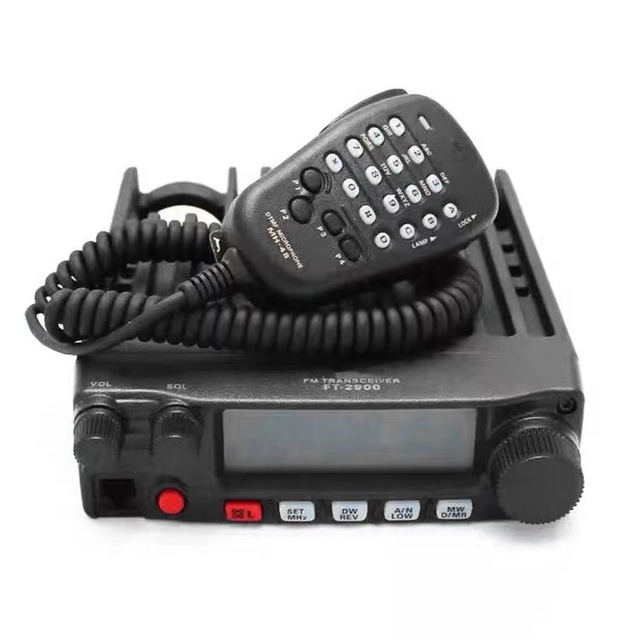 YAESU FT2980 FT-2980R VHF FM 80W CTCSS Cb Mobile Radio Lcd Displays Amateur Transceiver Single Band Vehicle Mobile Marine Radio