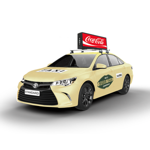 4G Wifi inalámbrica al aire libre mm, paso de 5mm P5 publicidad de techo de coche <span class=keywords><strong>signo</strong></span> Pantalla de doble cara taxi <span class=keywords><strong>Led</strong></span> pantalla - Product Image 4