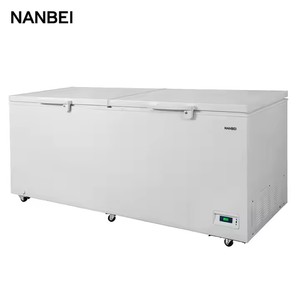568L 2ドア式 -25度チェスト型バイオ医療用冷凍庫 大容量低温保管 - Product Image 3