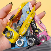 1:12 maison de poupée accessoires décoration lumière son petites caméras classiques Miniature elfe poupée électrique simulation mini caméra jouets