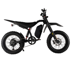 Bicicleta eléctrica Motor eléctrico Ciclo Ebike 1000W Motor trasero sin escobillas 48V 15.6Ah Batería de litio 20*4 "Neumático grueso Aluminio - Product Image 1