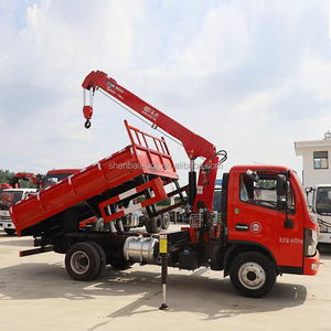Mini <span class=keywords><strong>benne</strong></span> basculante Dongfeng <span class=keywords><strong>4x2</strong></span> petite <span class=keywords><strong>grue</strong></span> de camion à <span class=keywords><strong>benne</strong></span> basculante Shenbai 3 tonnes 4 tonnes 5 tonnes <span class=keywords><strong>grue</strong></span> de levage de <span class=keywords><strong>grue</strong></span> à flèche télescopique hydraulique - Product Image 1