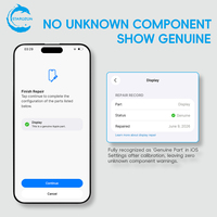 Écran de téléphone STAROZON haut de gamme sans rayures, service ORI, pour iPhone 15 Plus Pro Max, pack de service scellé en usine