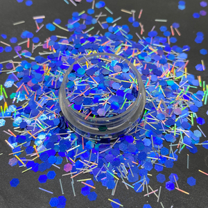 Compre uno y obtenga uno gratis Cosmético ecológico Holographic Chunky Glitter mix - Product Image 2
