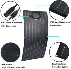 Film solaire photovoltaïque flexible en gros 100W 200W 250W 300W 400W - Product Image 2