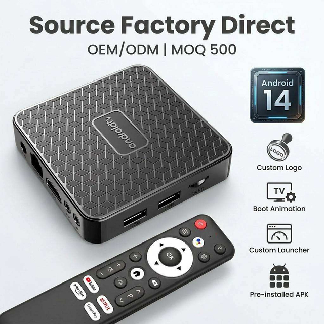 TV Stick NEW Mortal T1MINI TV BOX Rockchip RK3518 Quad Core RAM 8GB ROM 128GB Android 14 Ultra HD 4K Dual-wifi Settop Box
