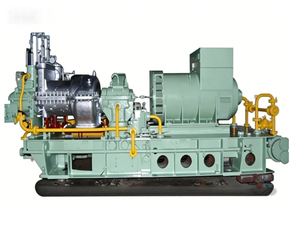 공장 공급 마이크로 증기 터빈 350KW 모델 소형 수력 터빈 열 발전 친환경 펌프 PLC 포함 - Product Image 1
