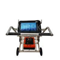 Radar de pénétration du sol haute résolution Radar de pénétration au sol GPR Système GPR Balayage et levé GPR
