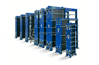Échangeur de chaleur à plaques détachables, acier inoxydable anti-corrosion, transfert de chaleur liquide industriel