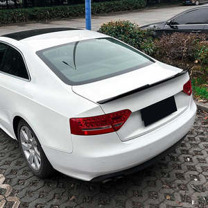 Aileron arrière <span class=keywords><strong>A5</strong></span> S5 <span class=keywords><strong>B8</strong></span> <span class=keywords><strong>B8</strong></span>.5 (2008-2016) Coupé Aileron arrière en fibre de carbone pour Audi <span class=keywords><strong>A5</strong></span> S5 <span class=keywords><strong>B8</strong></span> Aileron de coffre arrière style PSM - Product Image 6