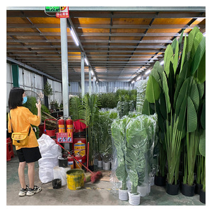 Árbol Bonsái Artificial al por Mayor de 120cm 150cm 180cm, Palmera de Plátano, Bambú, Ave del Paraíso con Flores - Product Image 1
