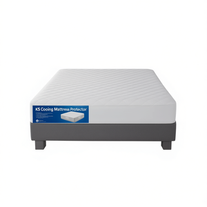 Ks Cooling <b>Mattress</b> <b>Protector</b> <b>King</b> <b>Size</b> Quilted Microfiber Bed Protection Pad Machine Washable All Season Home Use - Product Image 1