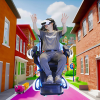 YHY Top Vente Manège de réalité virtuelle populaire Fly Motion Cinema Flight Simulateur de vol VR Machine de jeu VR 9D