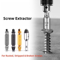 Kit d'extracteurs de vis industriels à double extrémité en acier rapide 3-18 mm pour vis cassées et abîmées