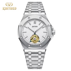 Montre mécanique automatique pour homme KINYUED, résistante à l'eau 3BAR, affichage lumineux, luxe, mode - Product Image 3