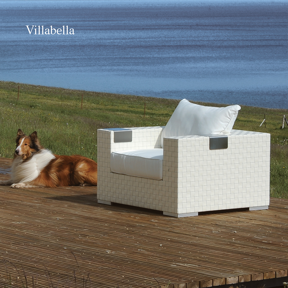White Garden Sofa