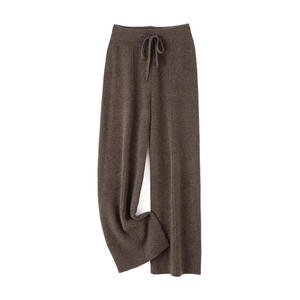 Pantalones de Punto Cómodos para Mujer, Cintura Elástica, Ecológicos, Transpirables, Todas las Tallas, Estilo de Vida Creativo - Product Image 1