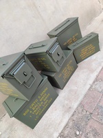 Vente chaude M19A1 M2A2 PA108FAT Coffre-fort Mil-Spec En Acier Étanche Boîte De Munitions Coffres-forts pour Stockage De Munitions Pistolet Coffres-forts Accessoires