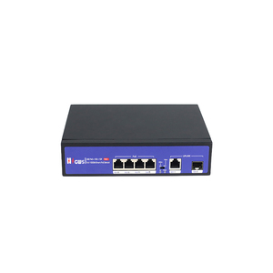 4-Port <b>Network</b> <b>Switches</b> Gigabit 4 PoE Ports + 1 RJ45 SFP Uplink Port 10/100/1000M Commercial Ethernet <b>Switch</b> - Product Image 3
