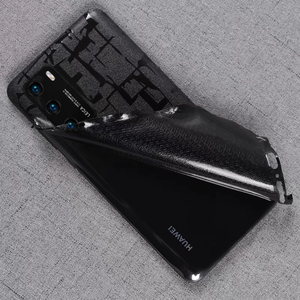 <span class=keywords><strong>Film</strong></span> de protection arrière de téléphone personnalisé en résine noire style foncé, effet goutte de colle, brillant et gaufré, DIY pour machine de découpe de <span class=keywords><strong>film</strong></span> hydrogel - Product Image 2