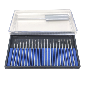20 Pezzi Frese in Carburo di Tungsteno HP per Laboratorio Dentale, per Fresatura, Molatura e Lucidatura di Corone e Ponti in Metallo e Ceramica - Product Image 1