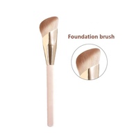 Pinceau professionnel rose nude pour fond de teint, correcteur, illuminateur et fard à paupières – Le best-seller des cosmétiques