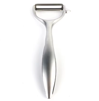Luxe zinken legering groenteschiller met snel roestvrijstalen mes, ergonomische fruit- en aardappelschiller voor keuken, restaurant en thuisgebruik