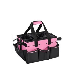 Sac de nettoyage multifonctionnel réglable en tissu Oxford avec bandoulière, organisateur de nettoyage portable pour les professionnels et les particuliers - Product Image 2