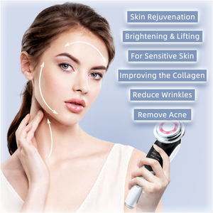 Dispositivo de Belleza Fotónico 7 en 1, Portátil, para Uso Doméstico, Limpieza Facial, Cuidado de la Piel, Rejuvenecimiento, Reafirmación y Masaje, con Enchufe Estadounidense - Product Image 6