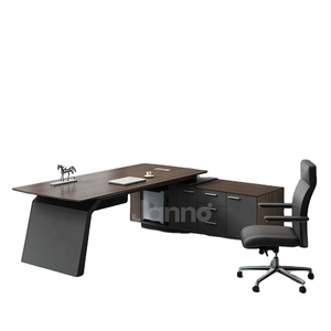 Lujo CEO <span class=keywords><strong>Manager</strong></span> Escritorio de oficina moderno para muebles de oficina Diseño en forma de L - Product Image 4