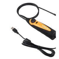 VSP-600 de lancement Caméra d'inspection de portée vidéo IP67 2M Câble 6 lumières LED réglables HD BoreScope