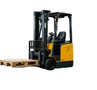 Chariot élévateur à levage lent Worui, modèle CDD-BXS, avec batterie au plomb-acide, pneus en polyuréthane, propulsion arrière, commande manuelle, 1100 mm